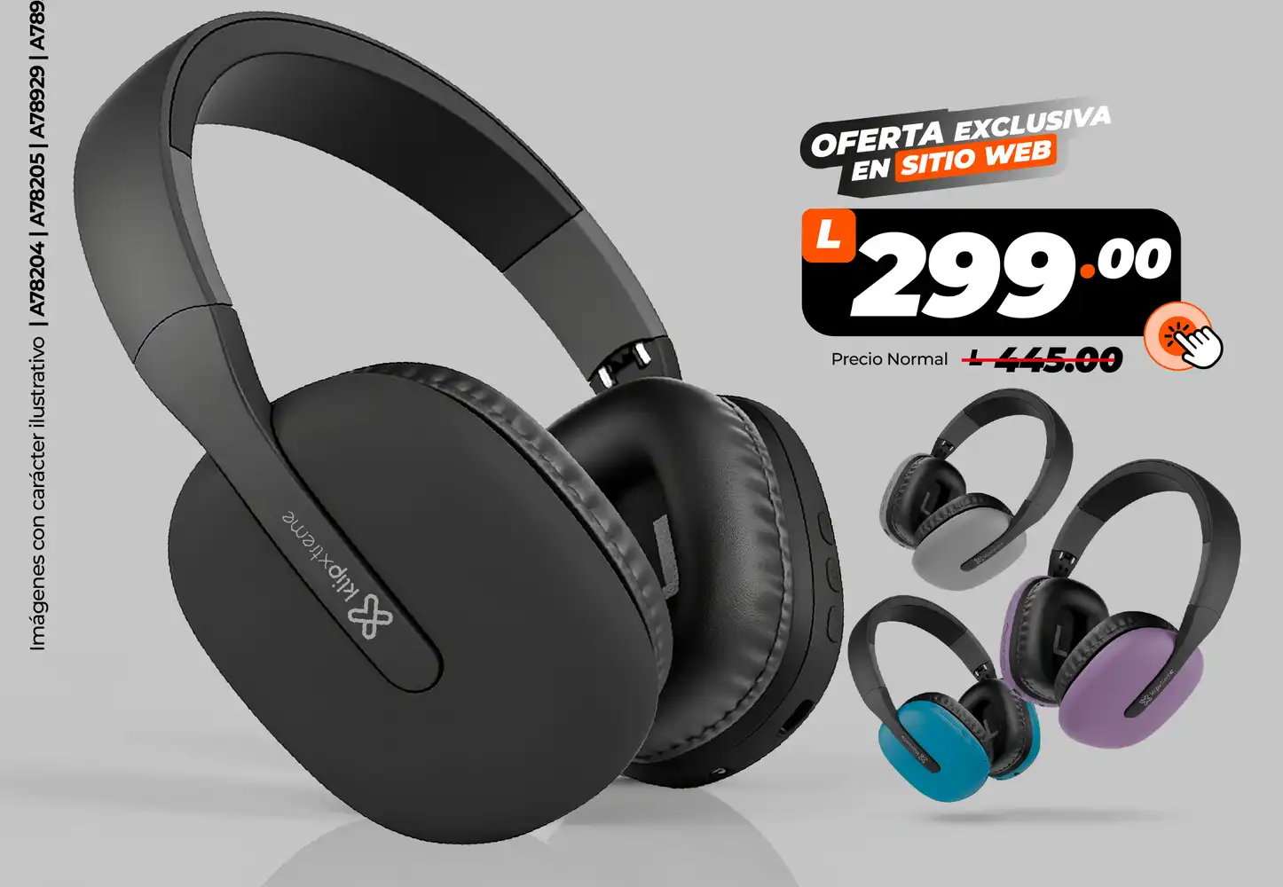 audifono Klipx